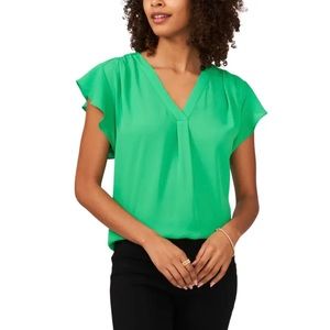 Chaus Flutter Sleeve Top